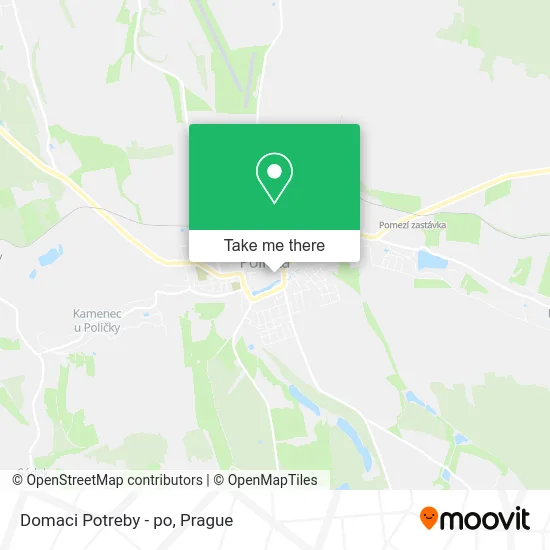 Карта Domaci Potreby - po