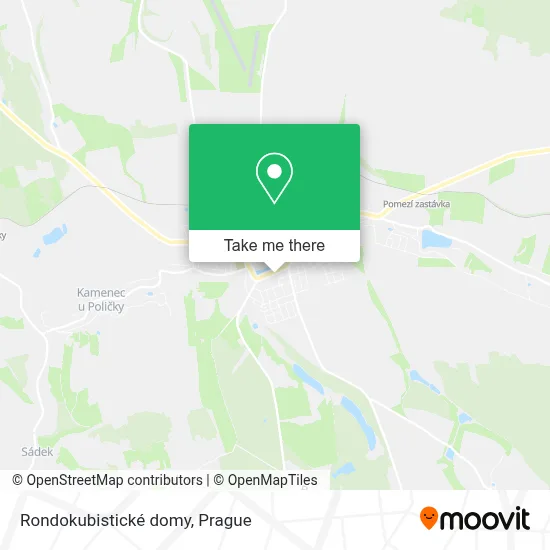 Rondokubistické domy map