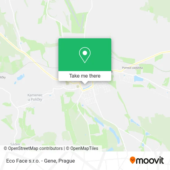 Карта Eco Face s.r.o. - Gene