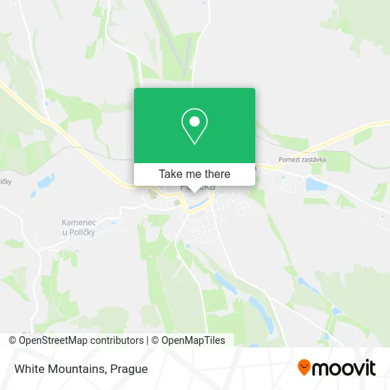 Карта White Mountains