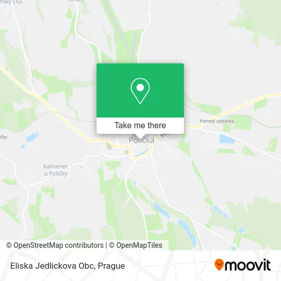 Карта Eliska Jedlickova Obc