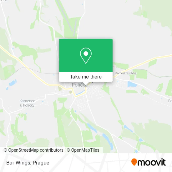Карта Bar Wings