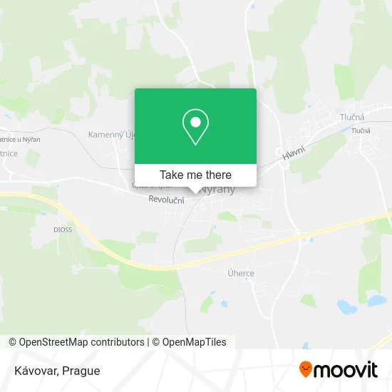 Kávovar map