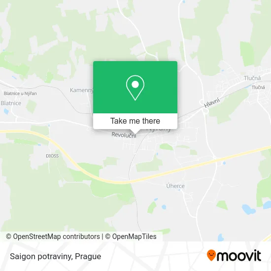 Карта Saigon potraviny