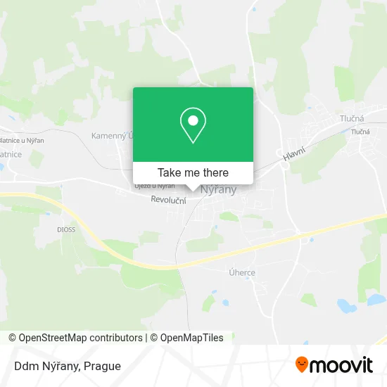 Ddm Nýřany map
