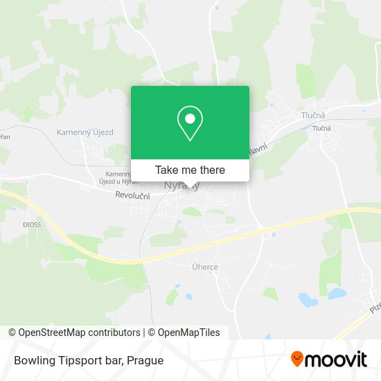 Карта Bowling Tipsport bar