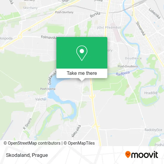 Карта Skodaland