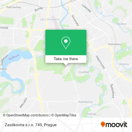 Карта Zasilkovna s.r.o. 749