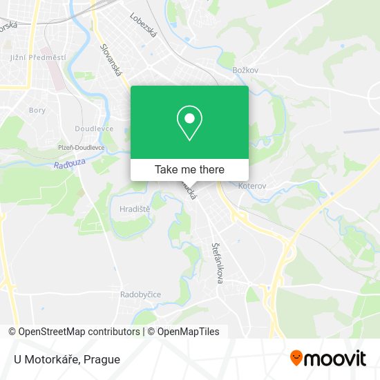 Карта U Motorkáře