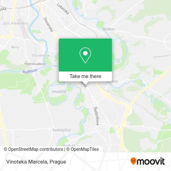 Карта Vinoteka Marcela