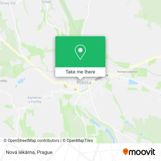 Карта Nová lékárna