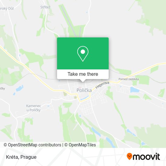 Карта Kréta
