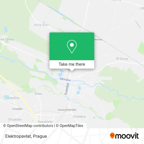 Карта Elektropavlat