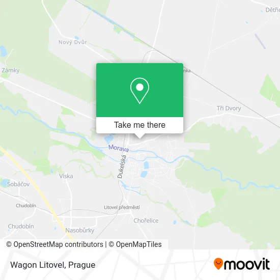 Карта Wagon Litovel