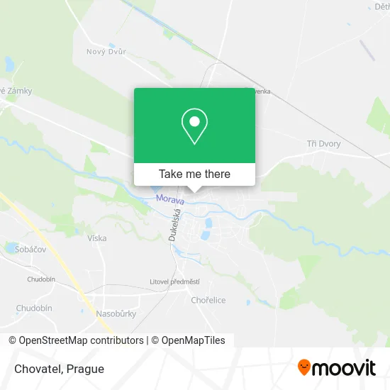 Карта Chovatel