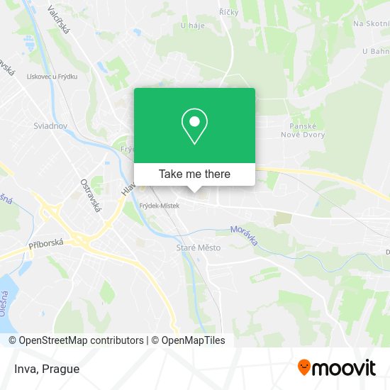 Карта Inva