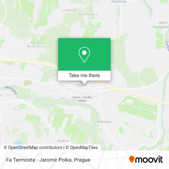 Fa Termosta - Jaromír Polka map
