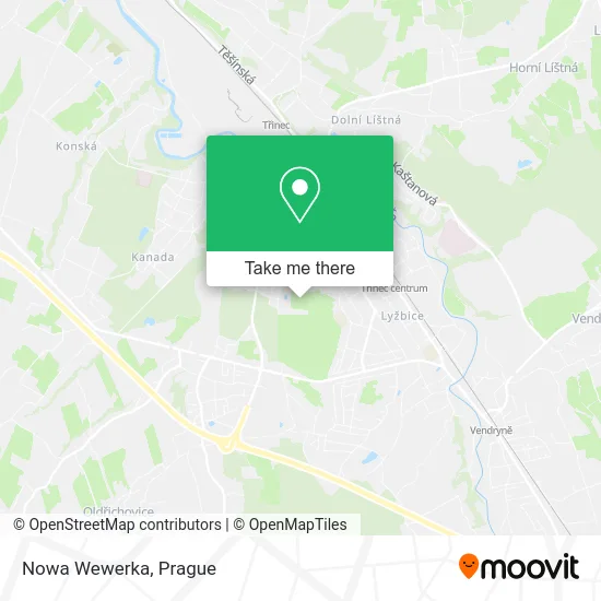Карта Nowa Wewerka
