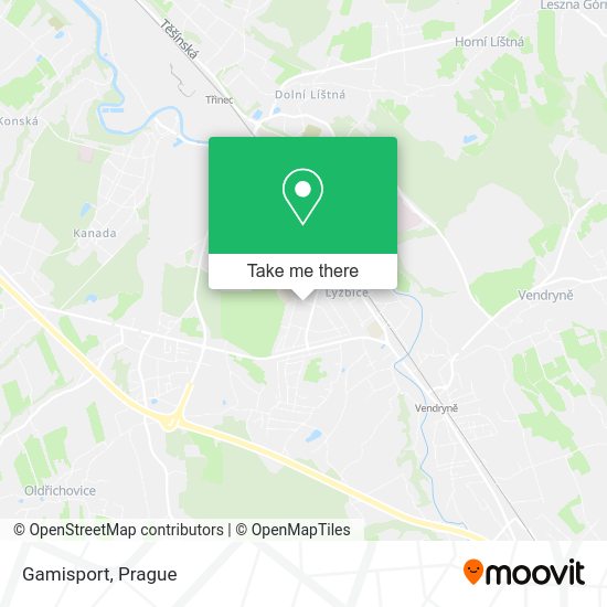 Карта Gamisport