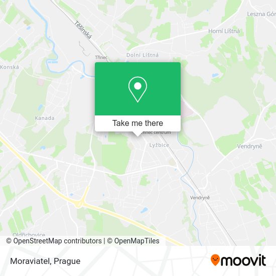 Карта Moraviatel