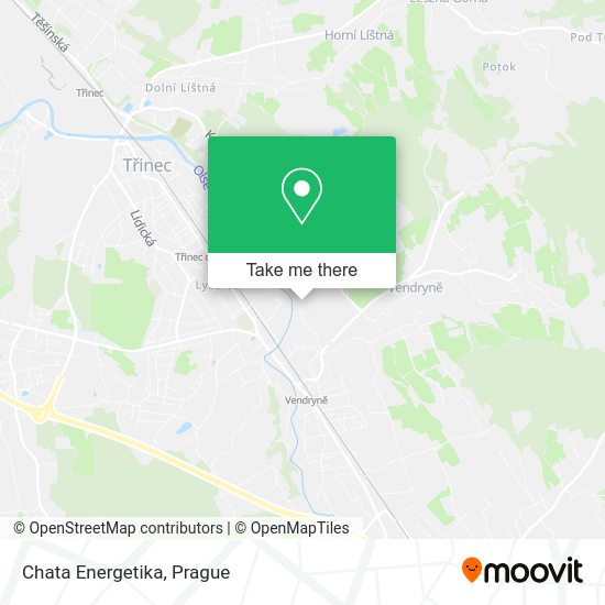 Карта Chata Energetika