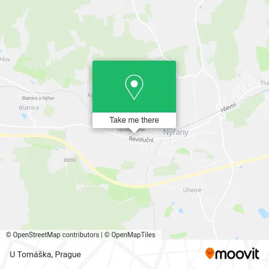 Карта U Tomáška