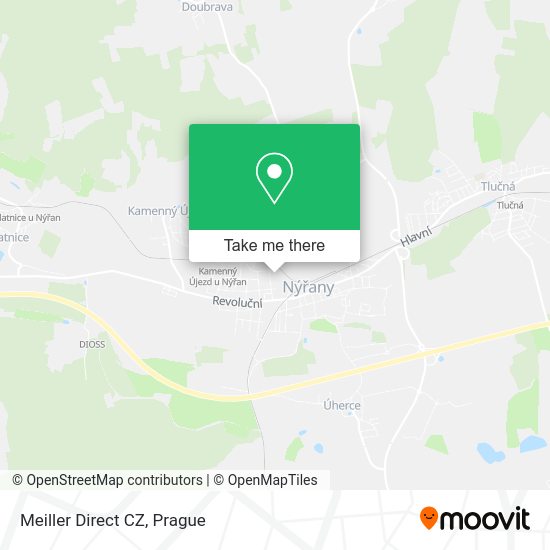 Карта Meiller Direct CZ