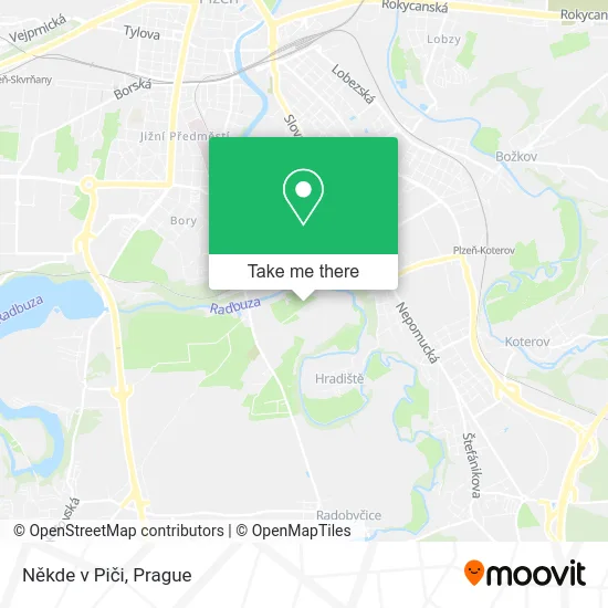 Карта Někde v Piči