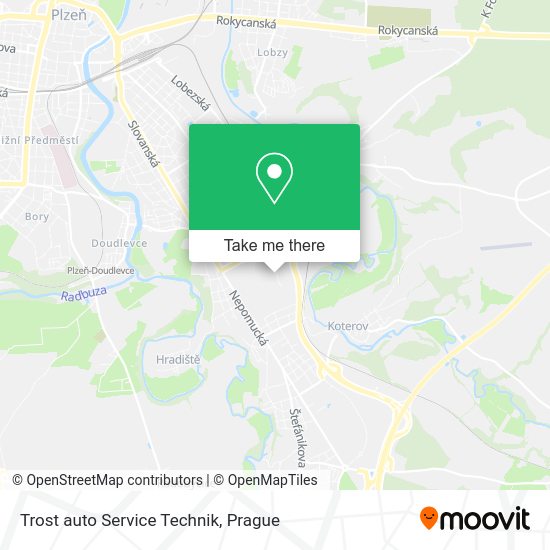 Карта Trost auto Service Technik
