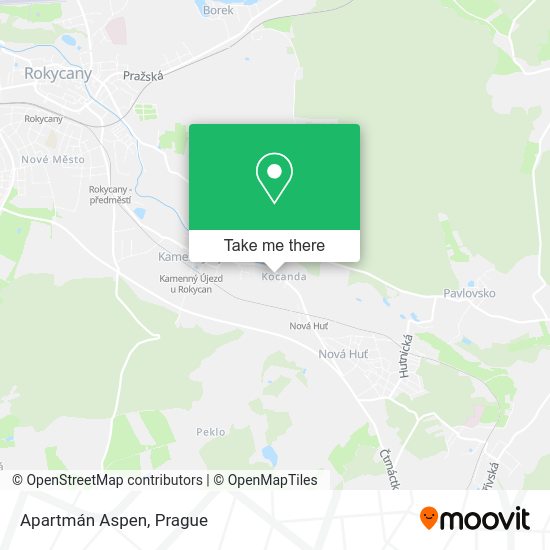 Карта Apartmán Aspen