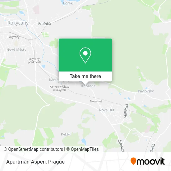 Карта Apartmán Aspen