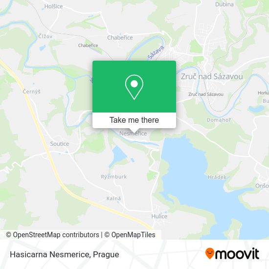 Карта Hasicarna Nesmerice