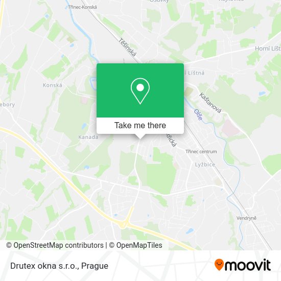 Карта Drutex okna s.r.o.