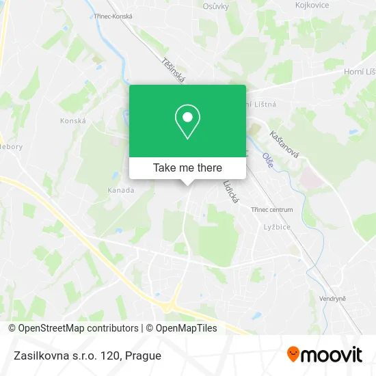Карта Zasilkovna s.r.o. 120