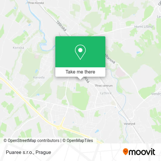 Puaree s.r.o. map