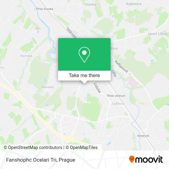 Карта Fanshophc Ocelari Tri