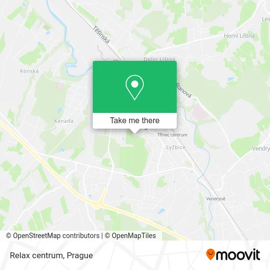 Карта Relax centrum