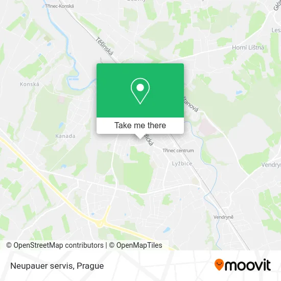 Карта Neupauer servis