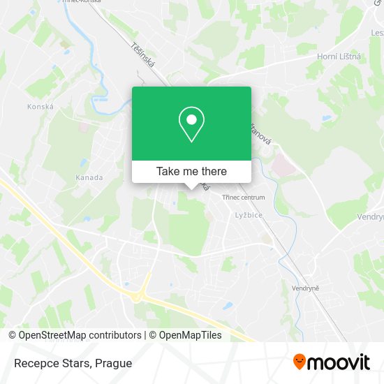 Карта Recepce Stars