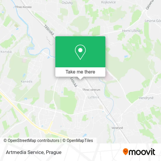 Карта Artmedia Service