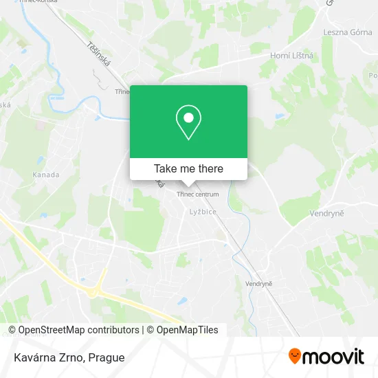 Карта Kavárna Zrno