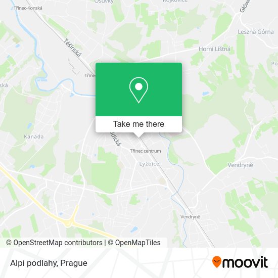 Карта Alpi podlahy