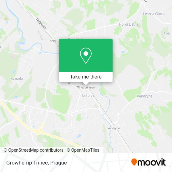 Карта Growhemp Trinec