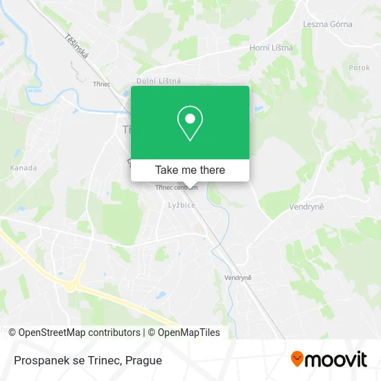 Карта Prospanek se Trinec