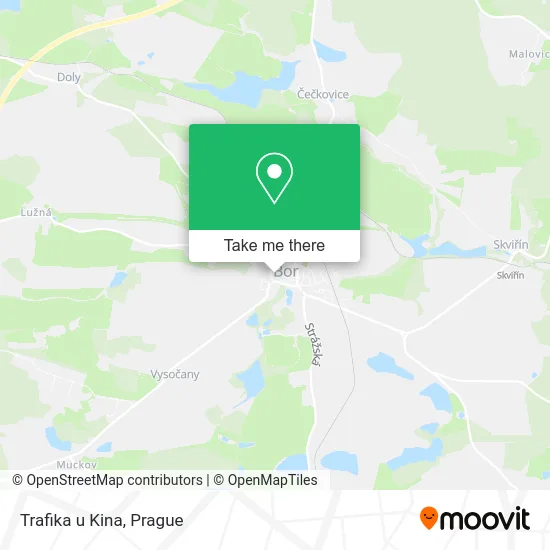 Карта Trafika u Kina