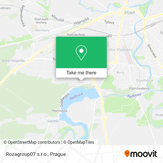 Карта Rozagroup07 s.r.o.