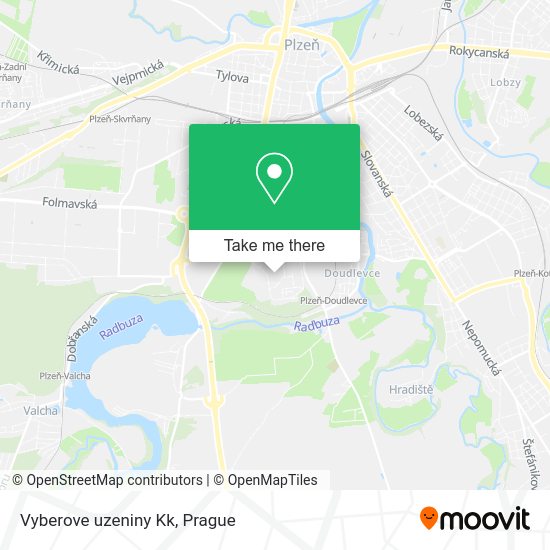 Карта Vyberove uzeniny Kk