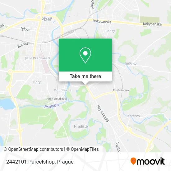 Карта 2442101 Parcelshop
