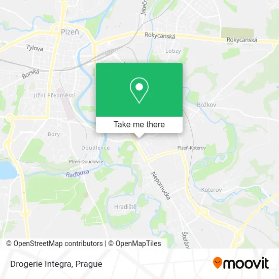 Карта Drogerie Integra