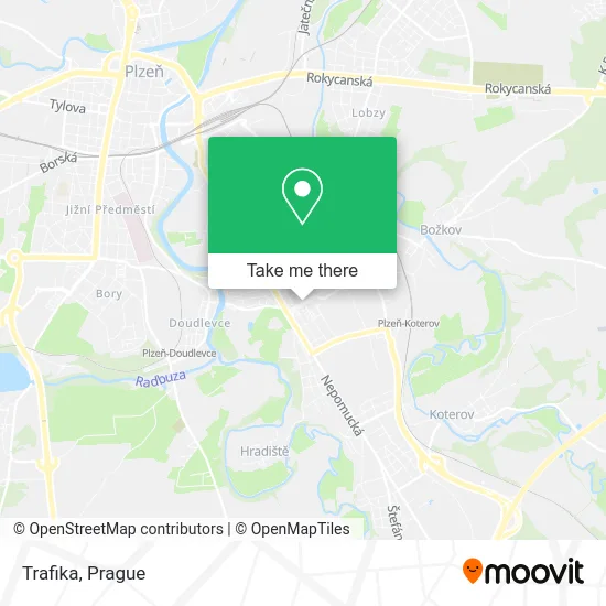 Карта Trafika